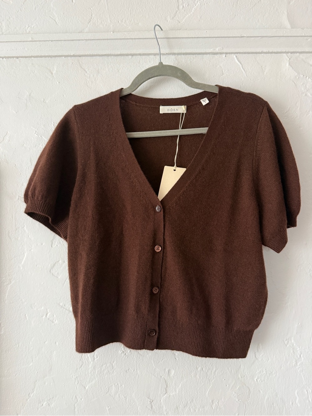Doen Aurelia Cardigan cashmere NWT